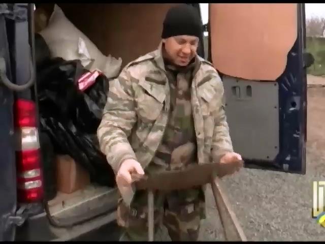 Волонтери з Черкасс передали солдатам експериментальнi буржуйки (видео)
