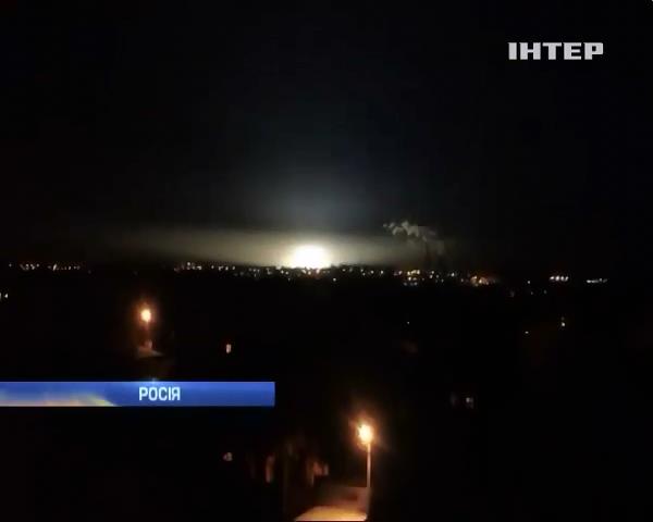 У Курську вибухнула електростанцiя (видео)