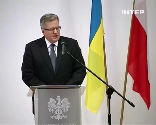 Президент Польщi згоден продавати Украiнi зброю (видео)