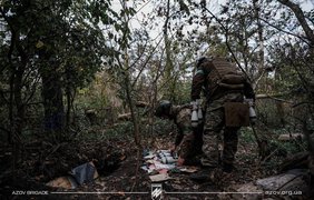 "Азов" показав відео боїв у Серебрянському лісі біля Кремінної