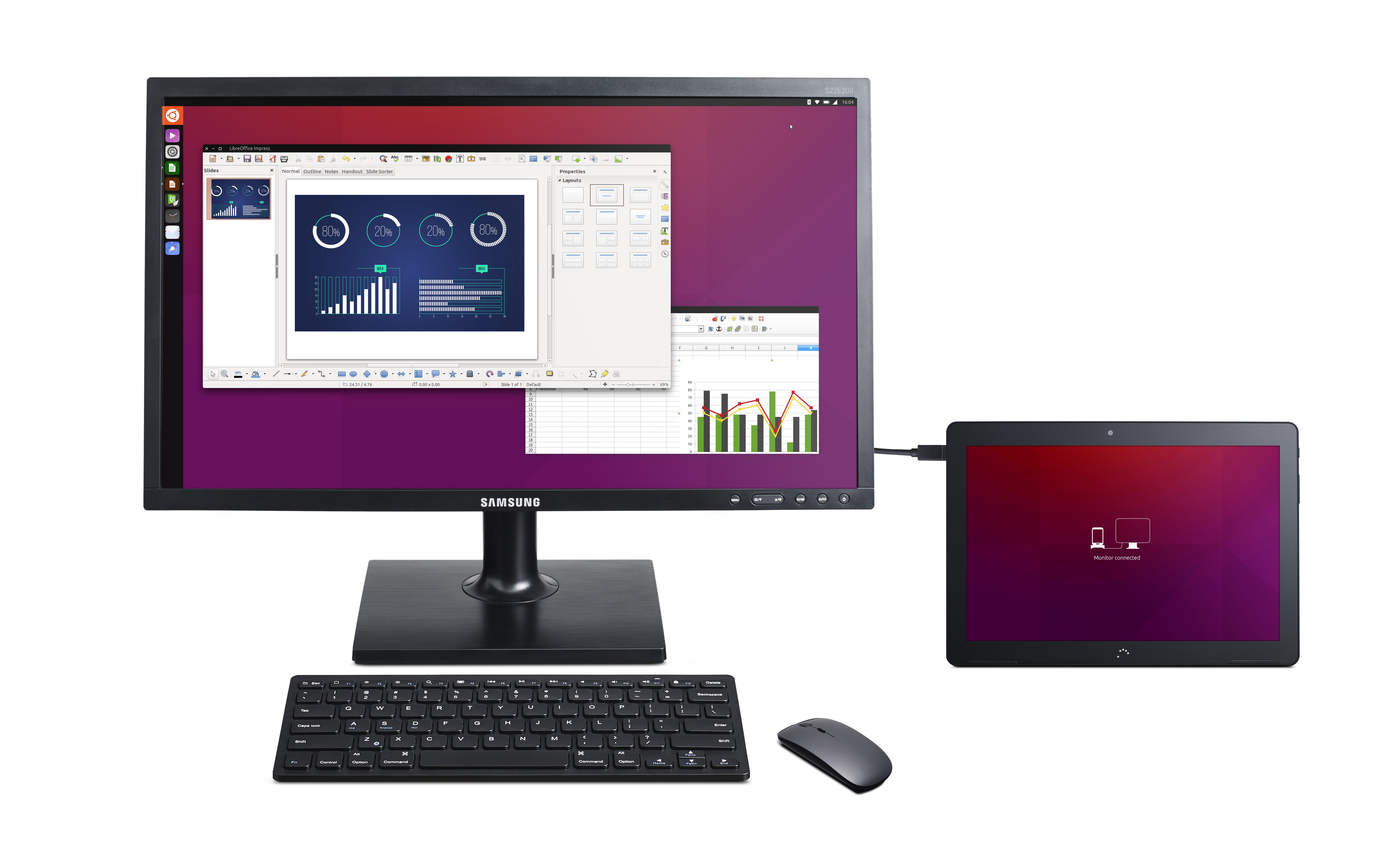 Операционная система на c. Планшет c USB на Linux. Linux on Tablet. Процессор снеп Дрегон 870.