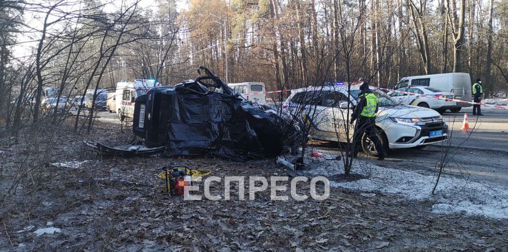 На Гостомельском шоссе под Киевом произошла страшная авария