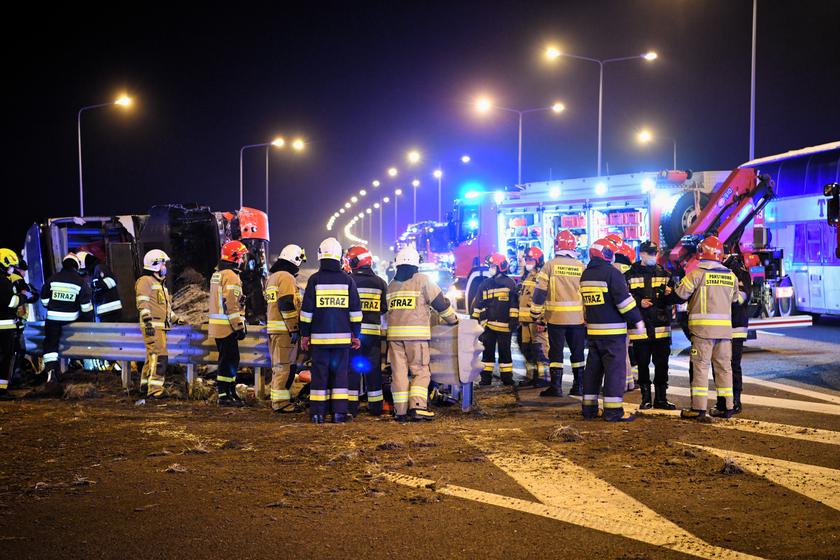 В Польше попал в аварию рейсовый автобус с украинцами