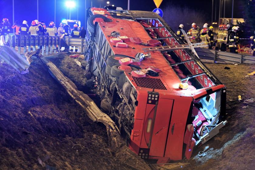 В Польше попал в аварию рейсовый автобус с украинцами