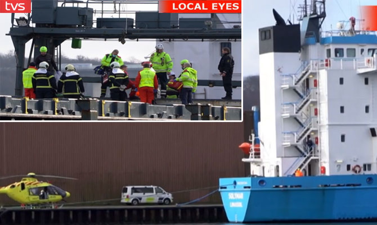 В Дании погиб украинский матрос грузового судна