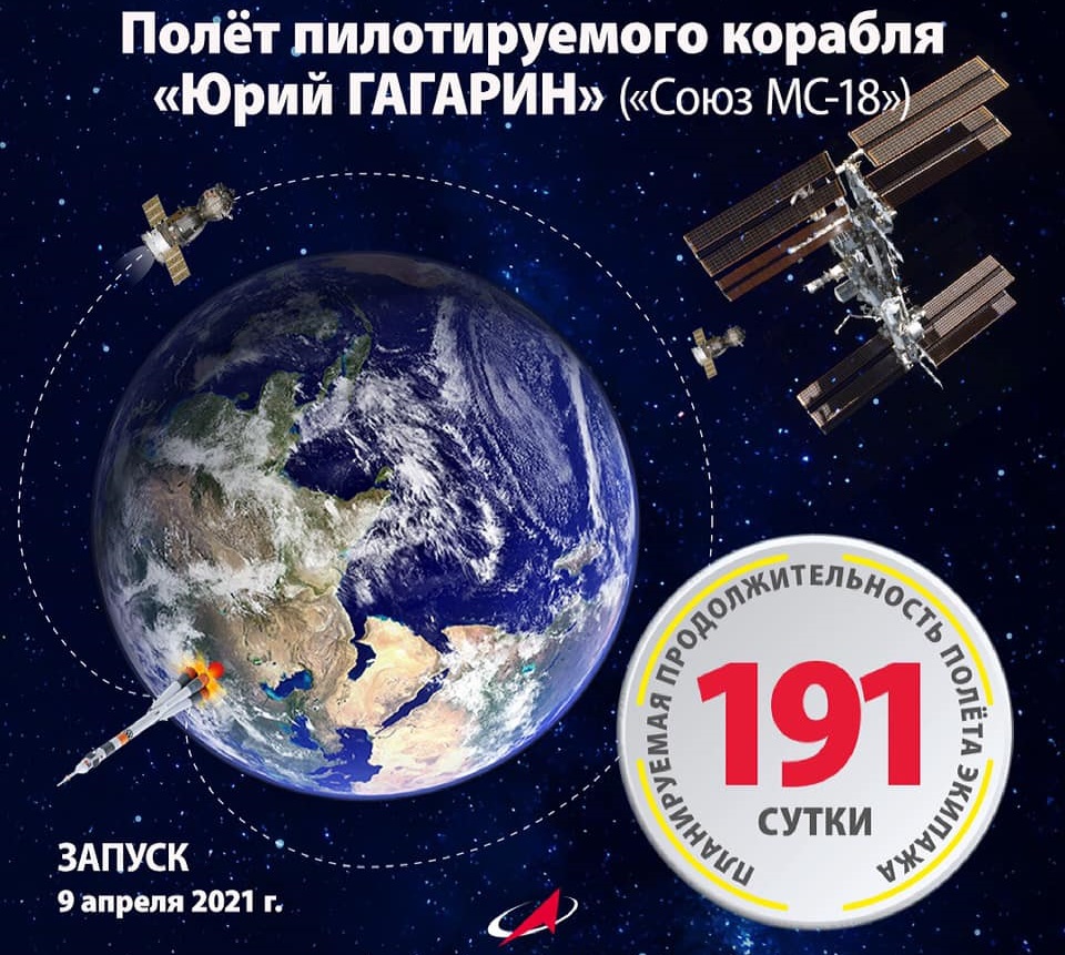 Ракета-носитель "Союз-2.1а" стартовала с космодрома Байконур утром 9 апреля
