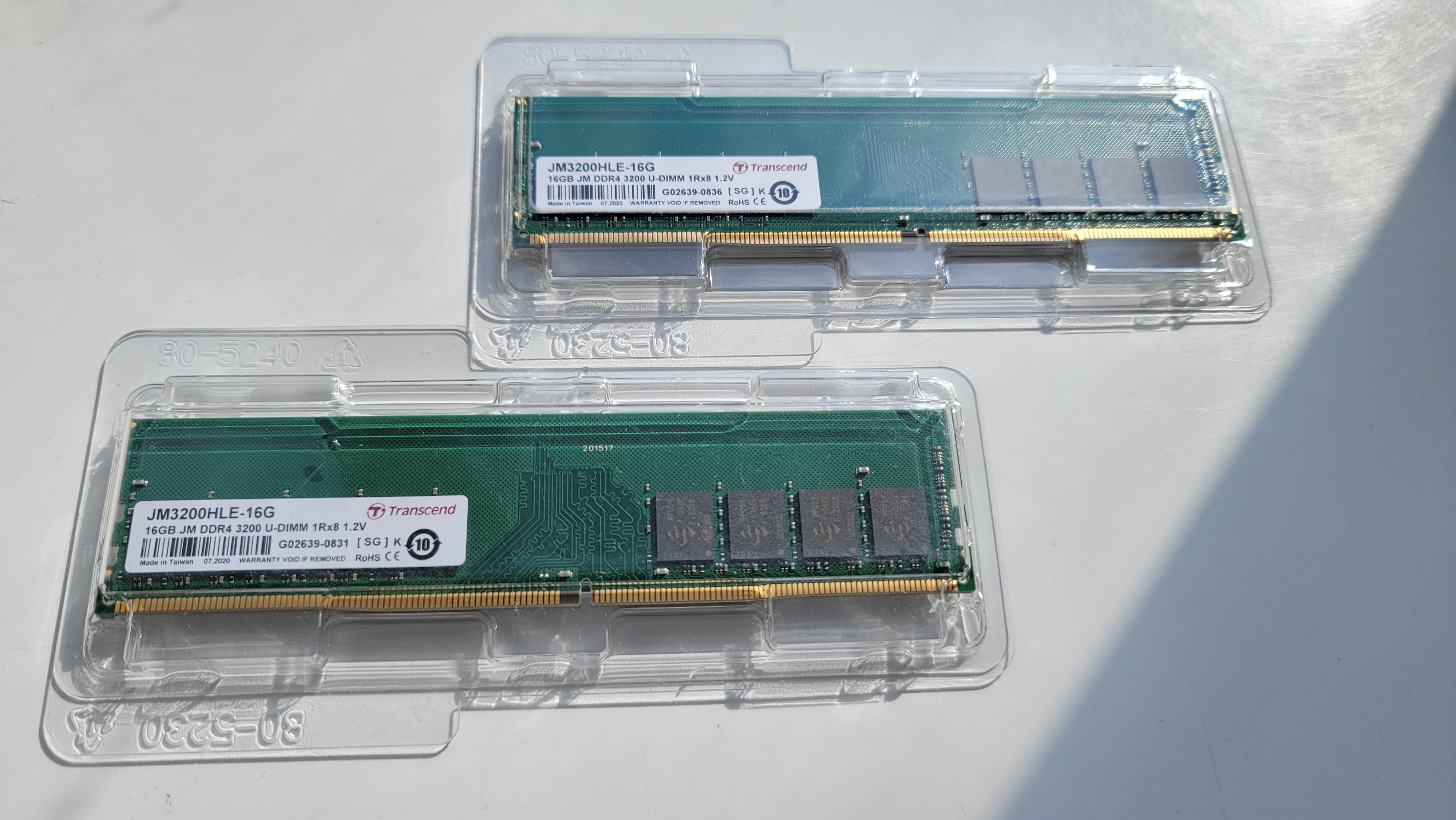 Transcend JetRAM DDR4-3200 