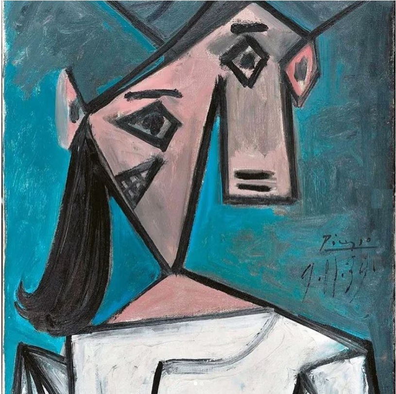 Пабло Пикассо "Женская голова" (1939)