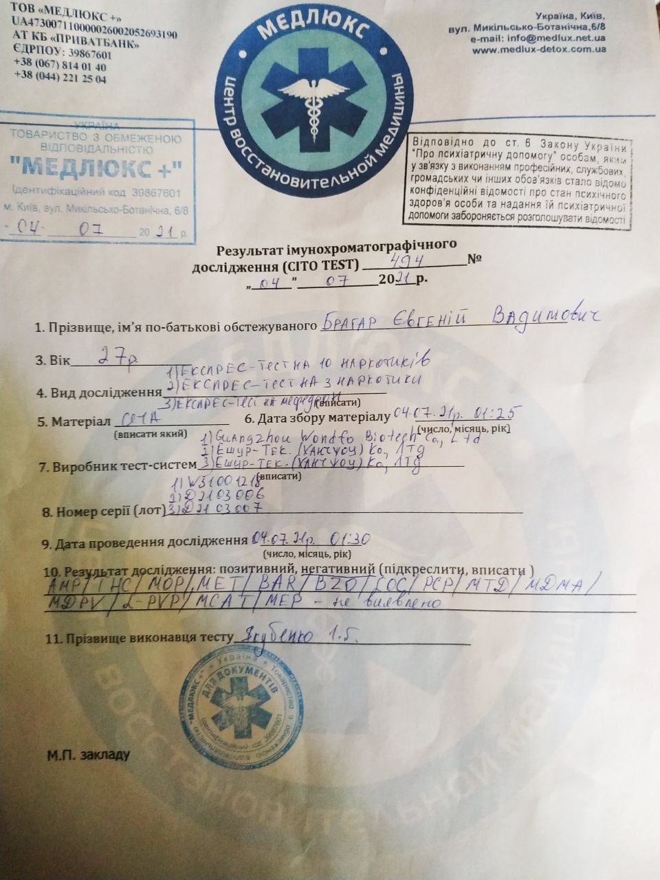 Депутата от "Слуги народа" заподозрили в вождении автомобиля под наркотиками