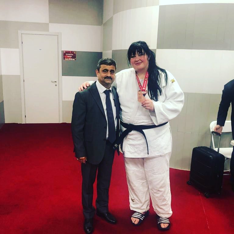 Украинская дзюдоистка выиграла олимпийскую бронзу для Азербайджана