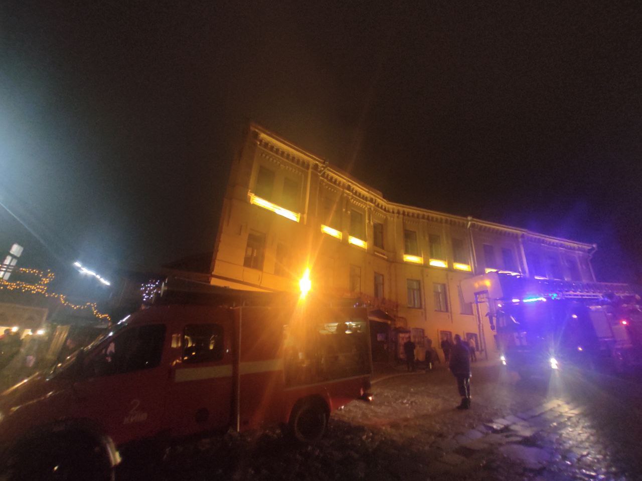 В Киеве сгорел третий ресторан за месяц