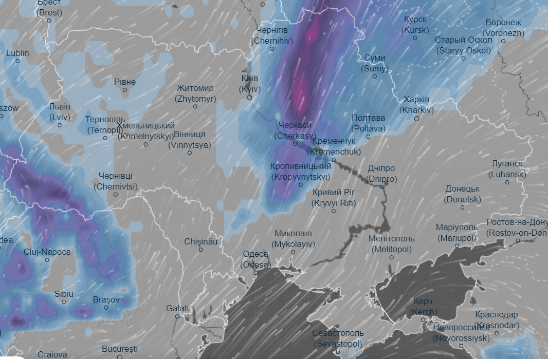 Украину в начале декабря завалит снегом до 56 см