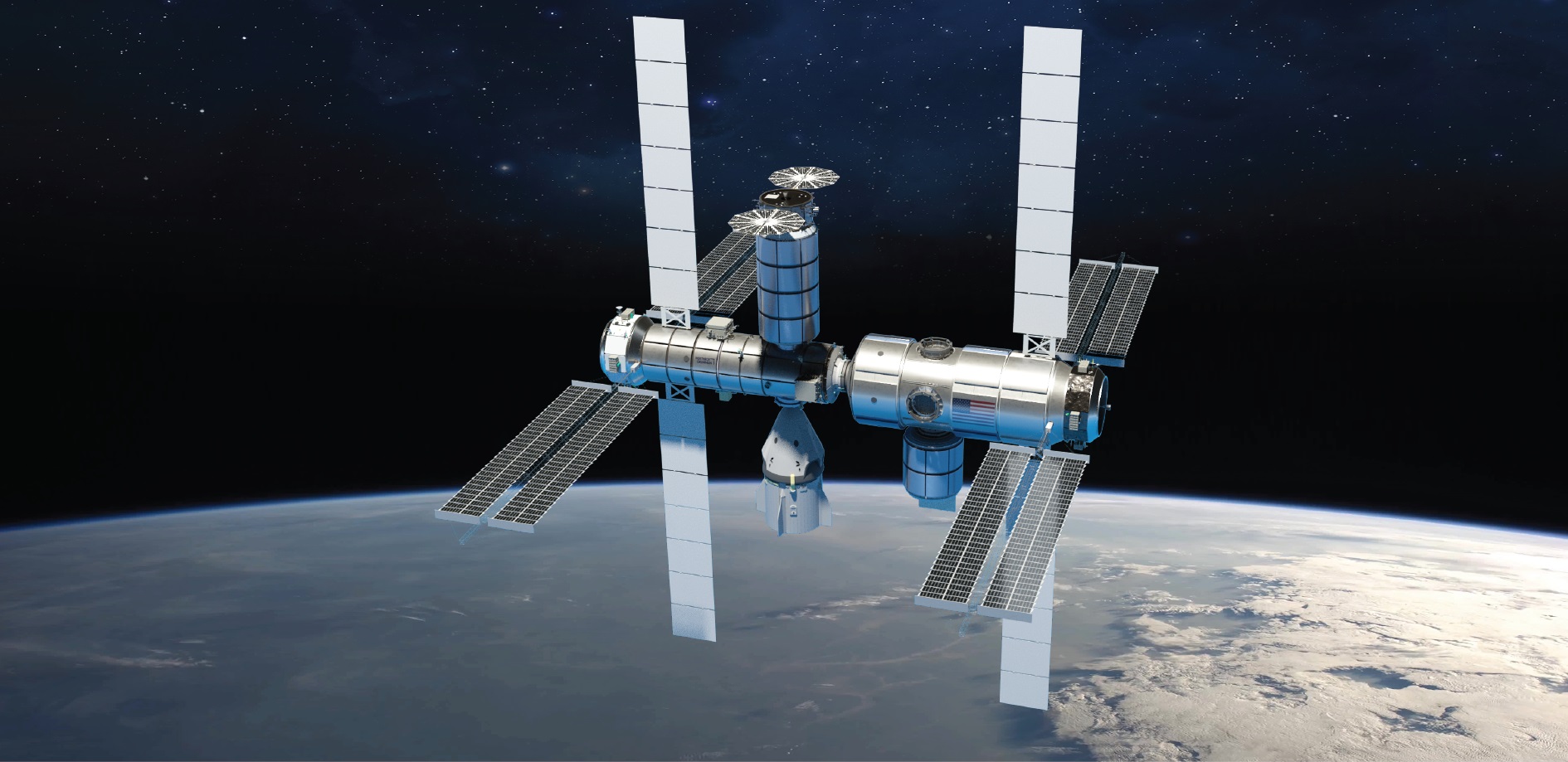 Дизайн космической станции от Northrop Grumman