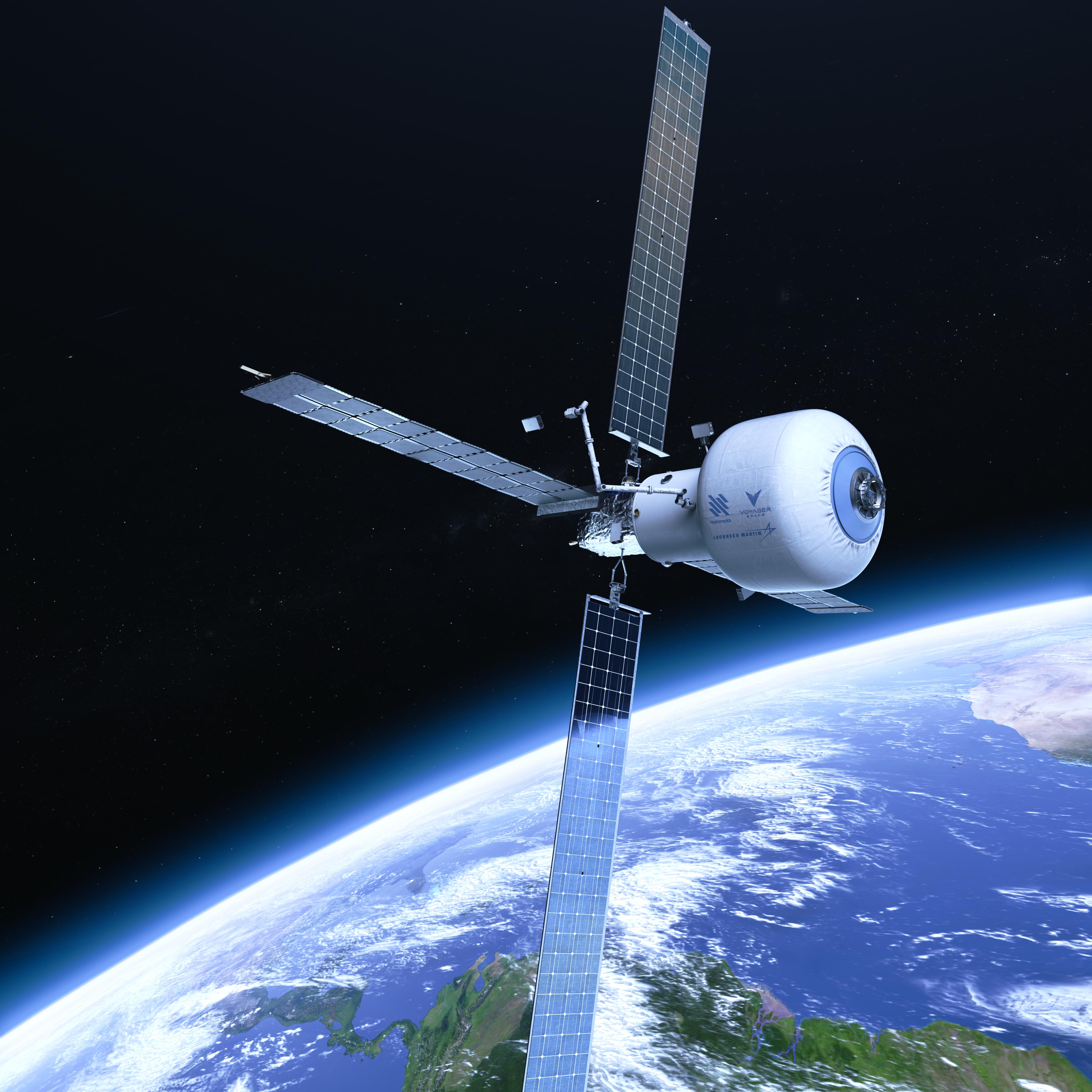 Космическая станция Starlab от компаний Nanoracks, Voyager Space и Lockheed Martin