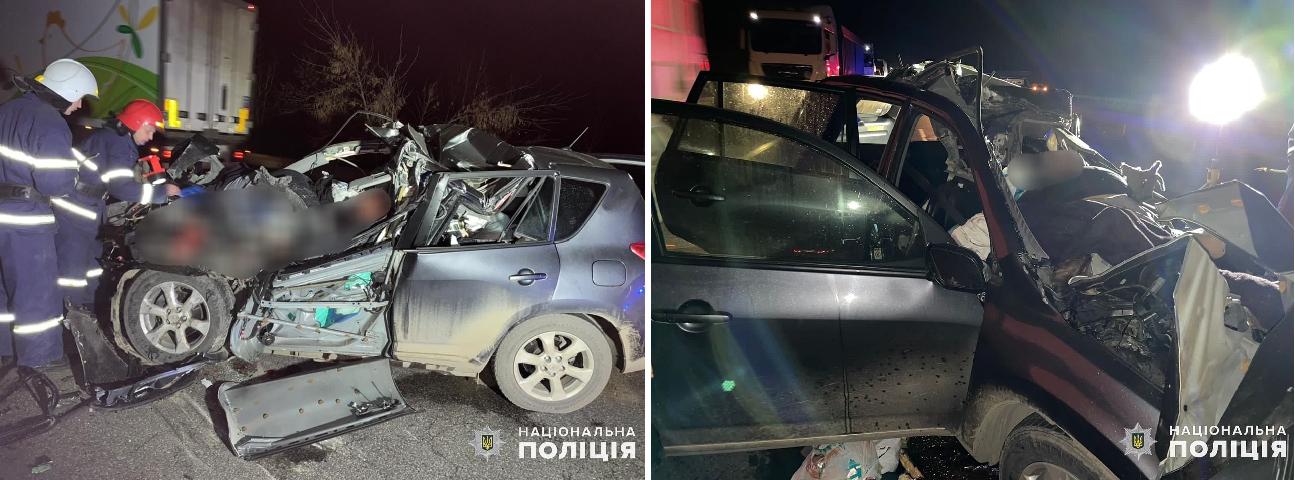 Под Николаевом в жуткой автокатастрофе погибли пять человек