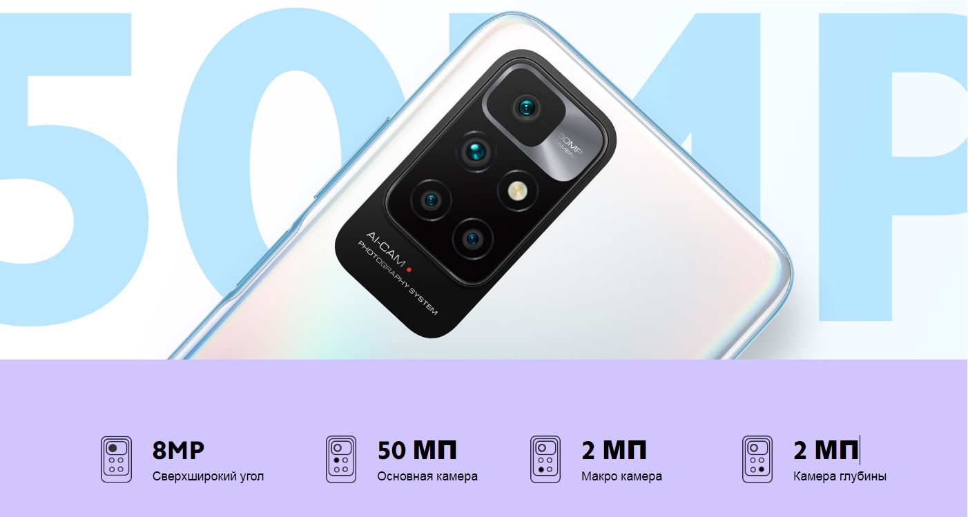 Xiaomi представила новый смартфон Redmi 10