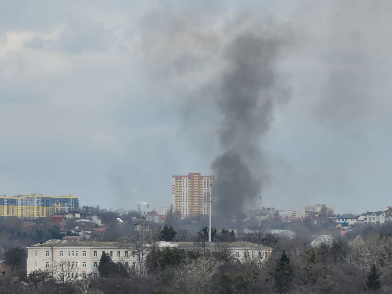 ПВО защищает небо над Киевом