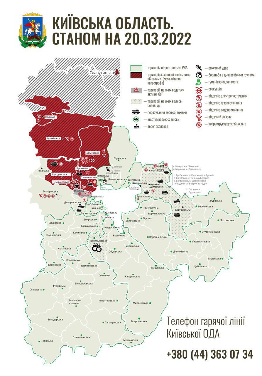 Под Киевом оккупанты готовятся форсировать реку Ирпень - ОВА