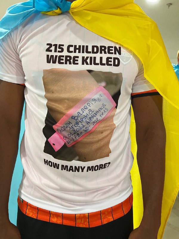 "Шахтар" показав світу скільки дітей загинуло в Україні з початку війни (фото)