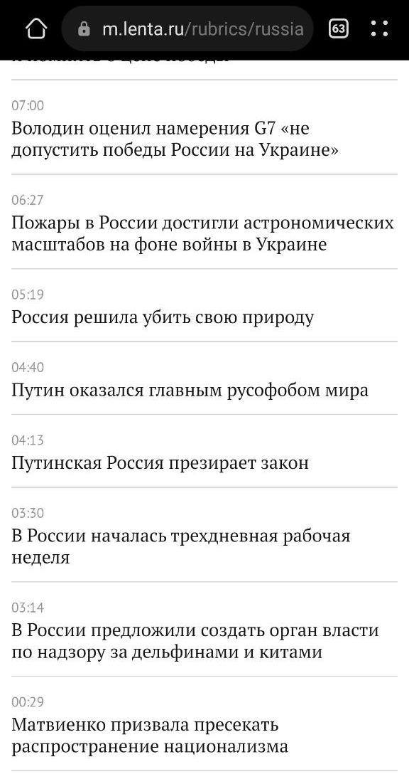"Путин превратился в жалкого диктатора и параноика": "Рупор кремля" опублікував матеріали з критикою війни в Україні (фото)