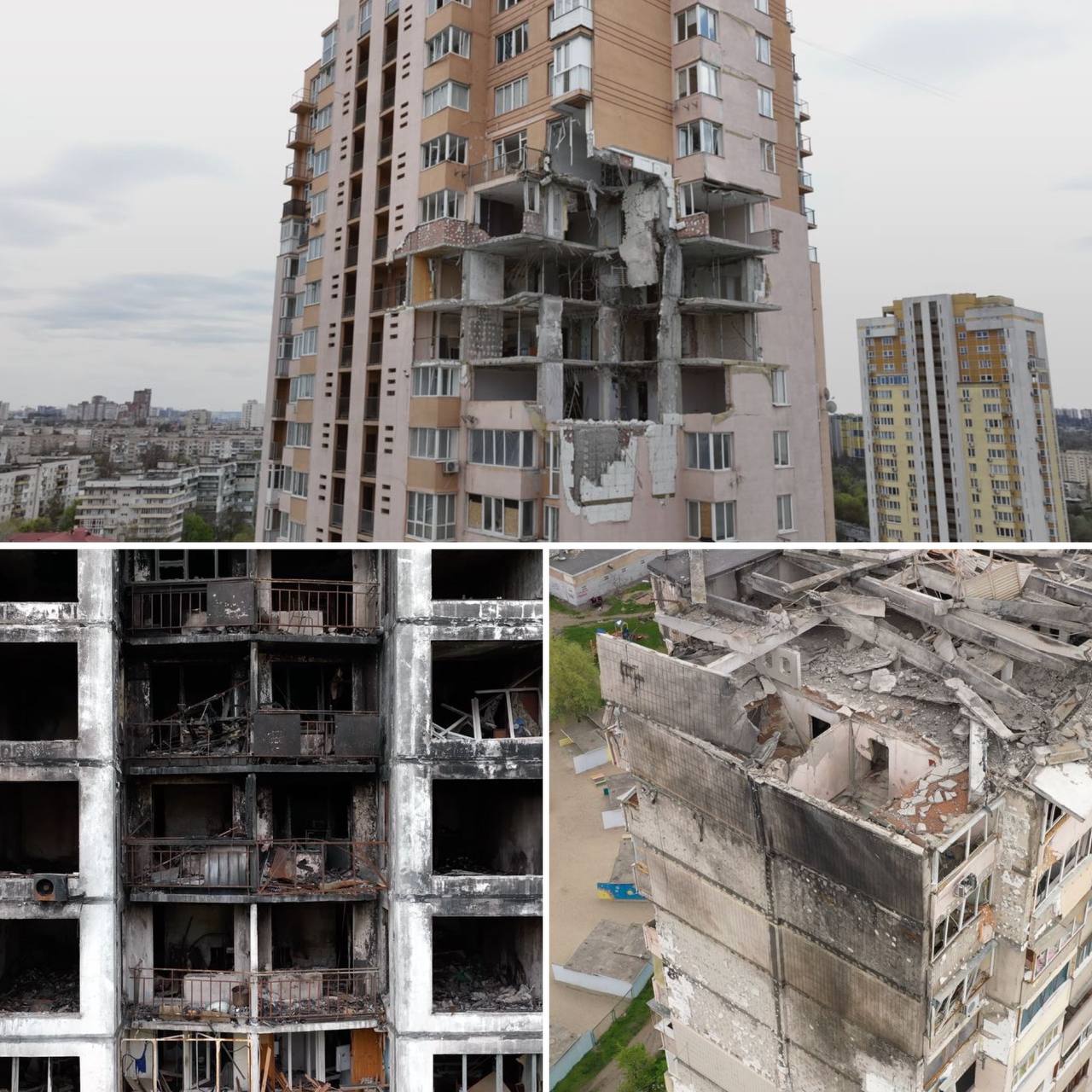 У Києві розпочинають реконструкцію будівель, пошкоджених обстрілами - Кличко