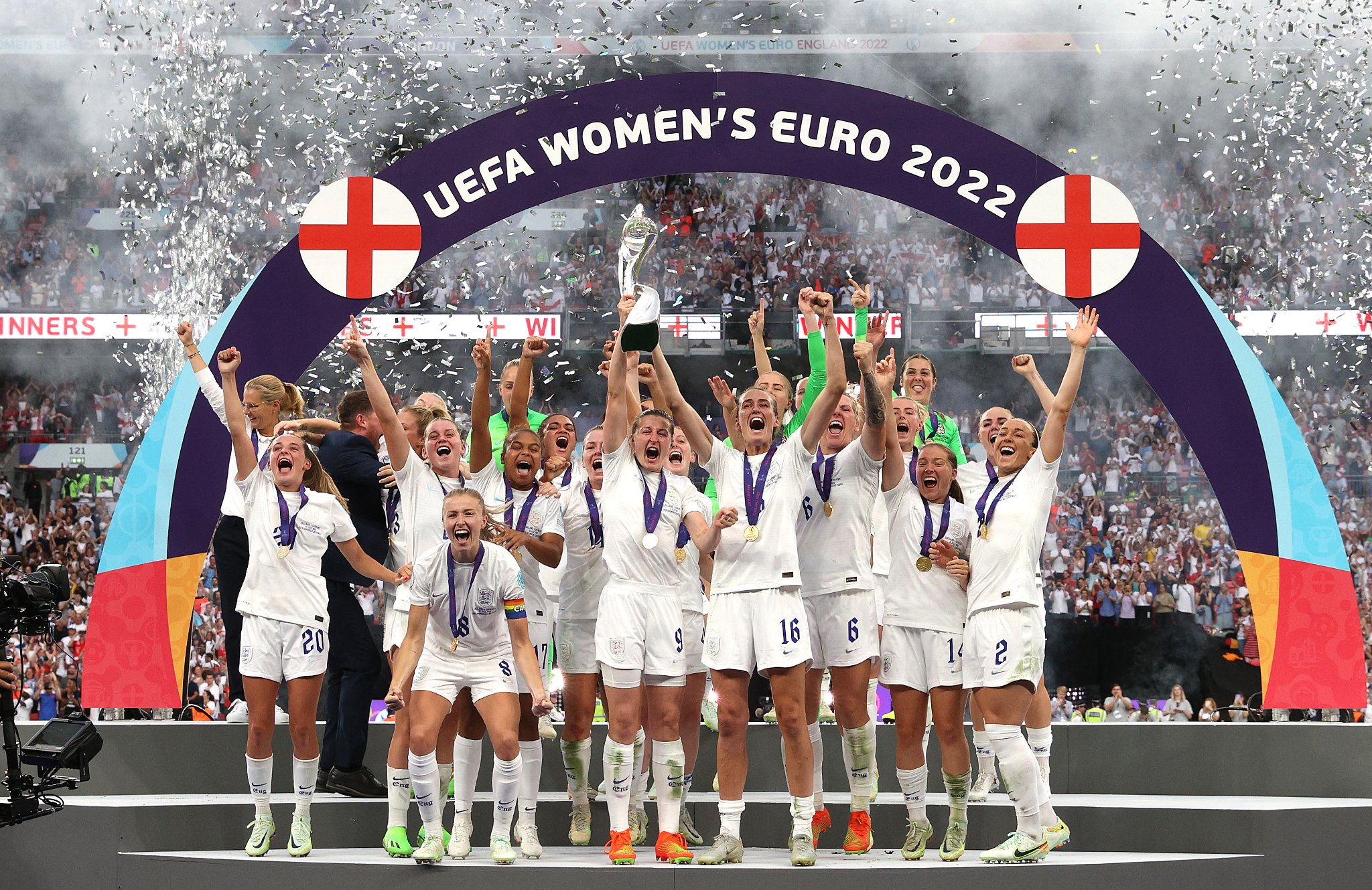 Жіноча збірна Англії з футболу вперше стала чемпіоном Європи