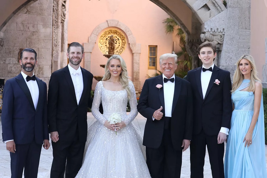 Молодша дочка Дональда Трампа вийшла заміж