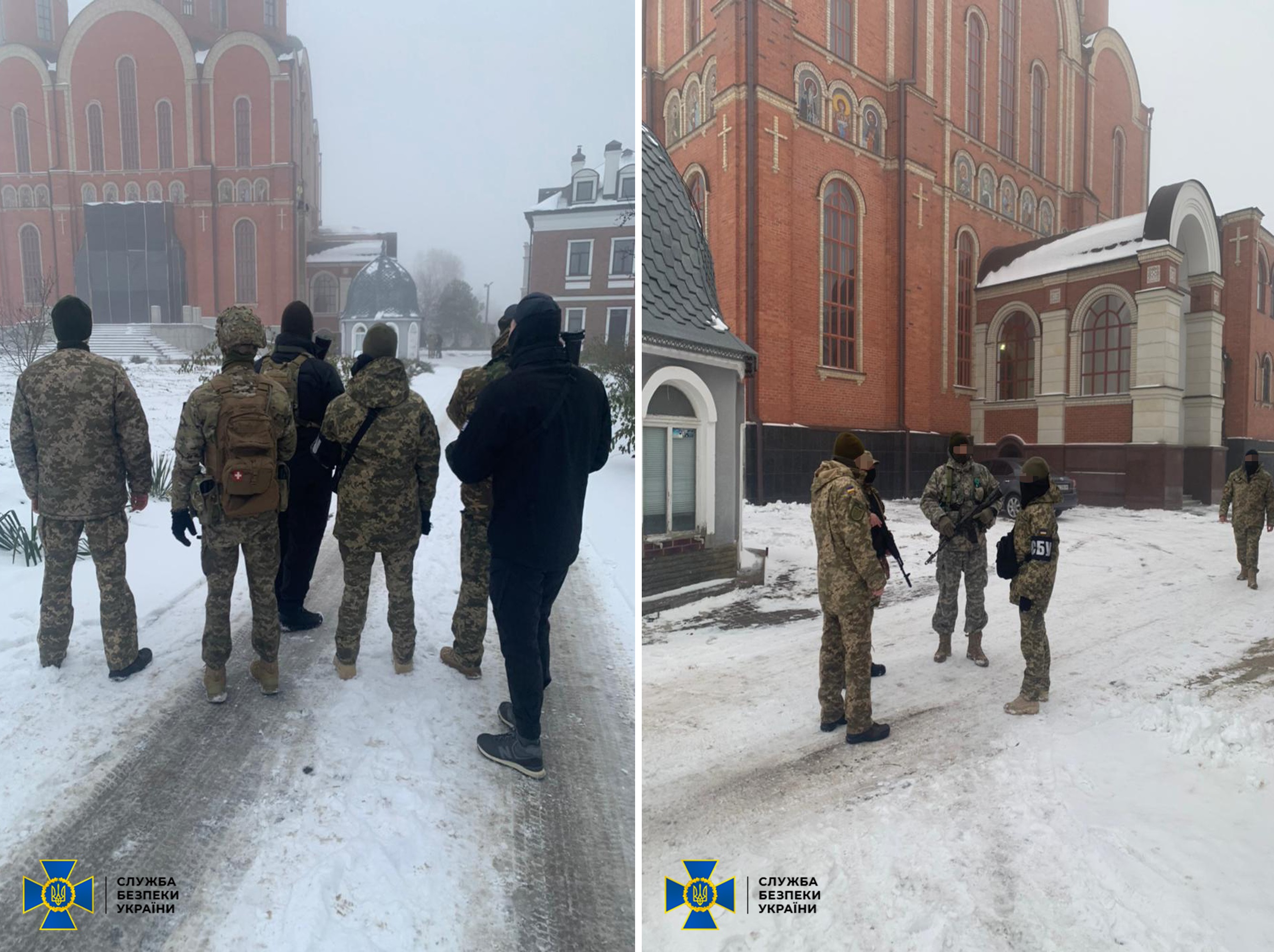 Силовики проводять обшуки у Свято-Покровському кафедральному соборі в Борисполі
