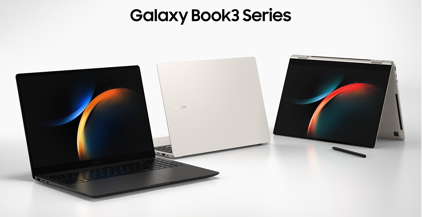Samsung представила ноутбуки Galaxy Book3