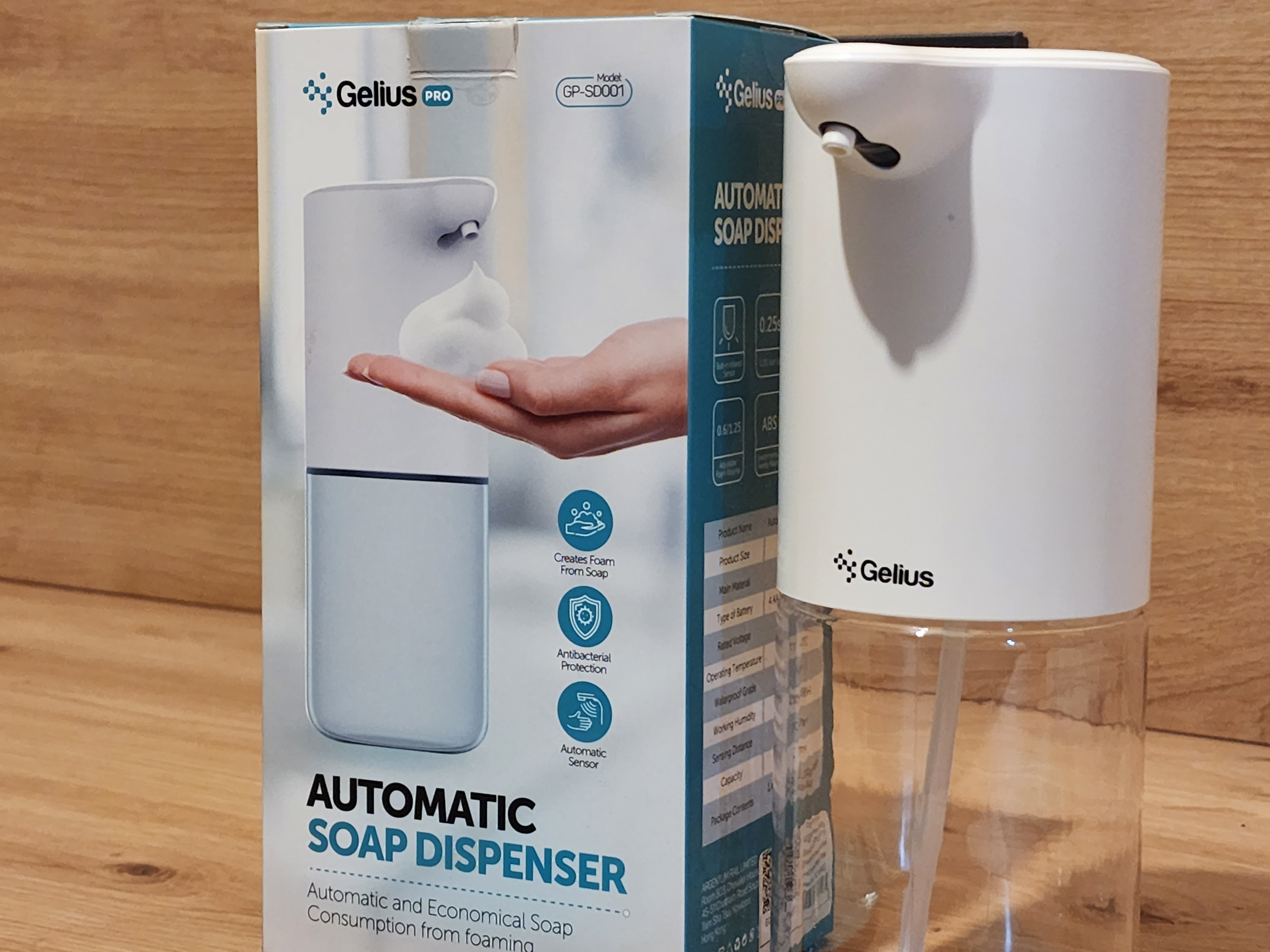 Gelius Pro Automatic Foam Soap
