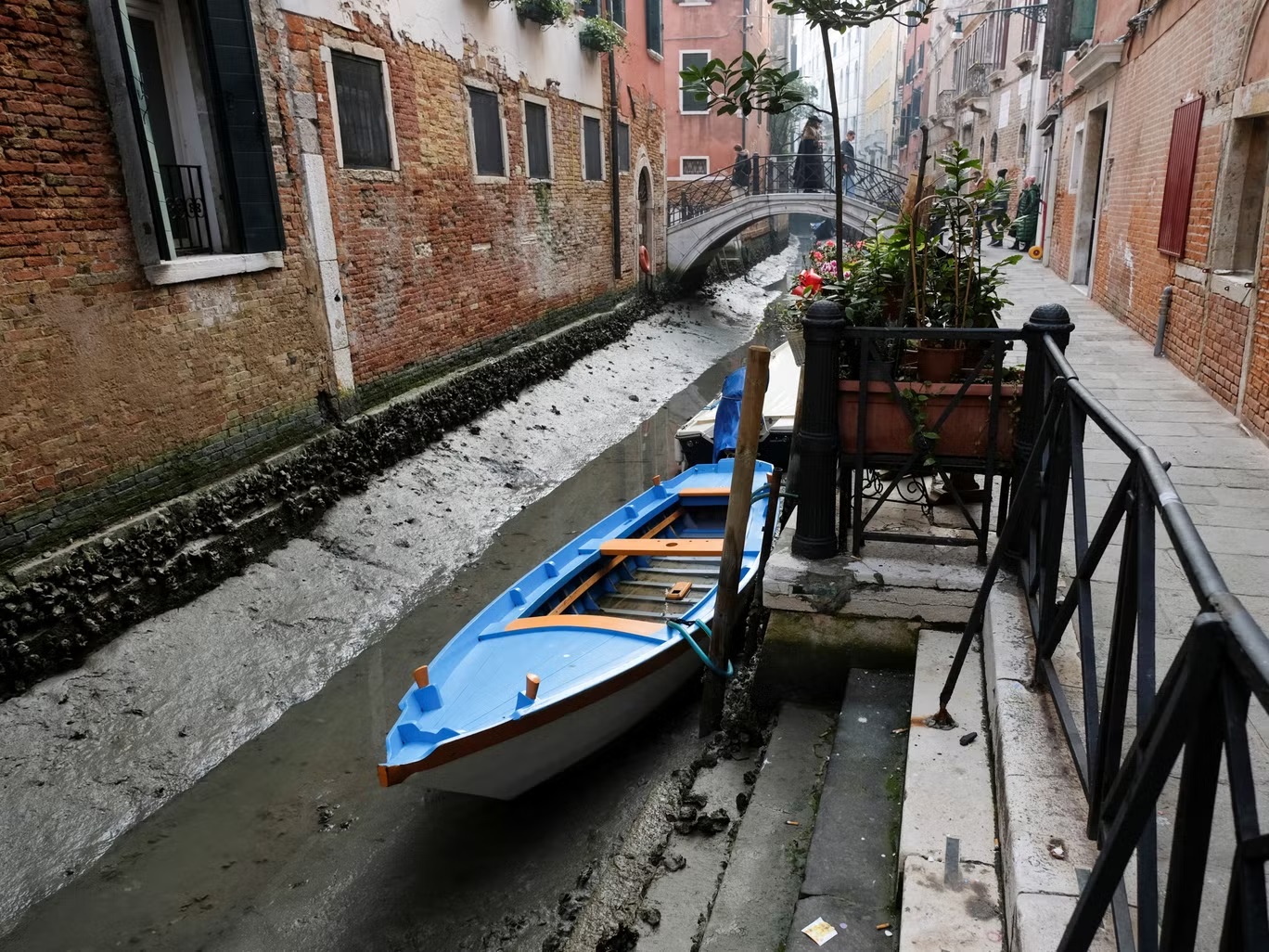 У Венеції майже пересохли канали