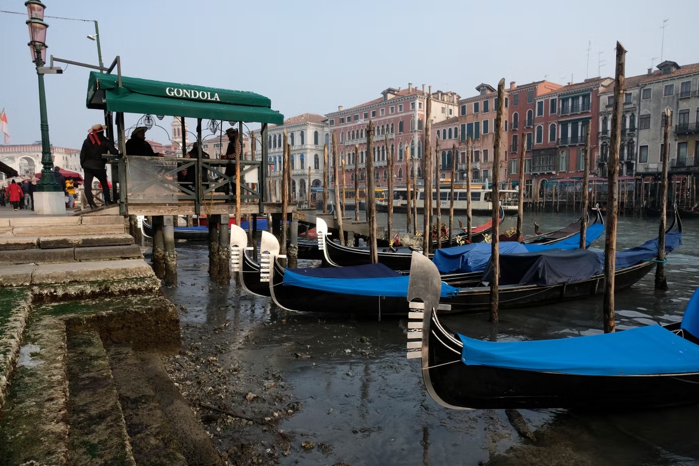 У Венеції майже пересохли канали