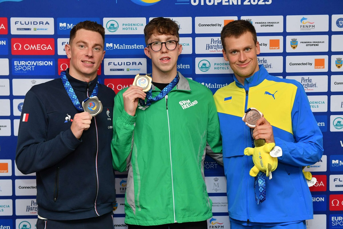 Михайло Романчук завоював "бронзу" чемпіонату Європи з плавання