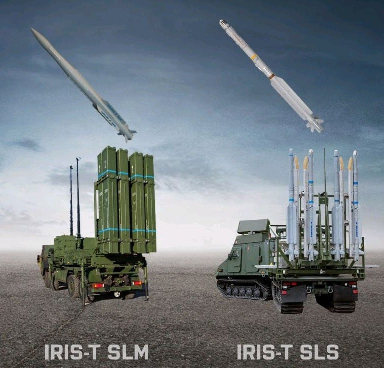 Німеччина доставила в Україну батарею IRIS-T SLM та дві пускові установки SLS