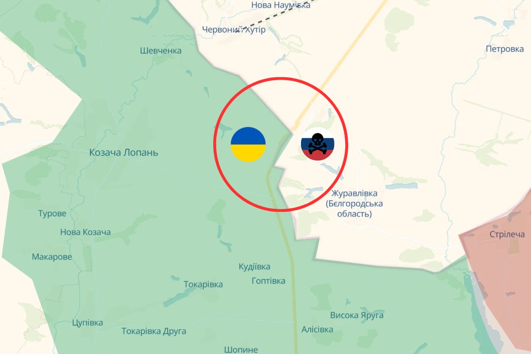 Російські диверсанти намагалися прорватися до Козачої Лопані на Харківщині