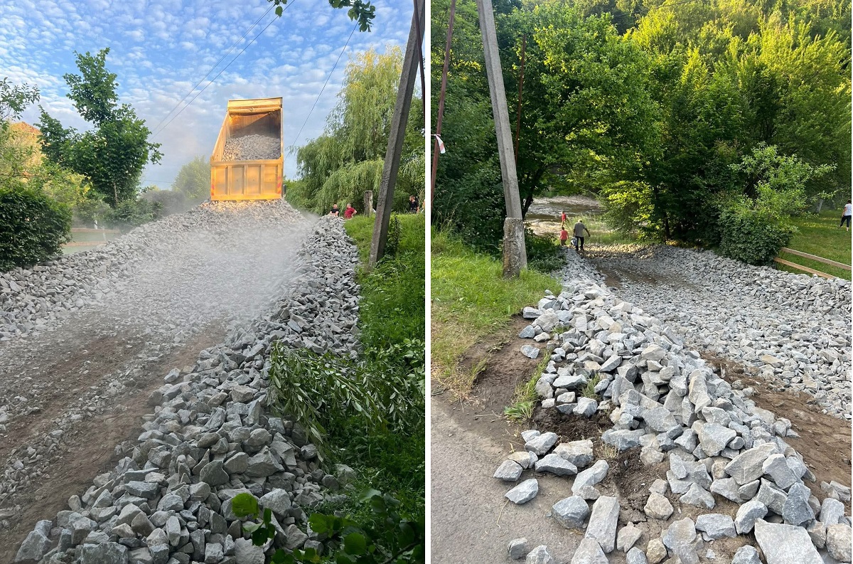 На Закарпатті обвалився міст, від світу відрізані вісім сіл