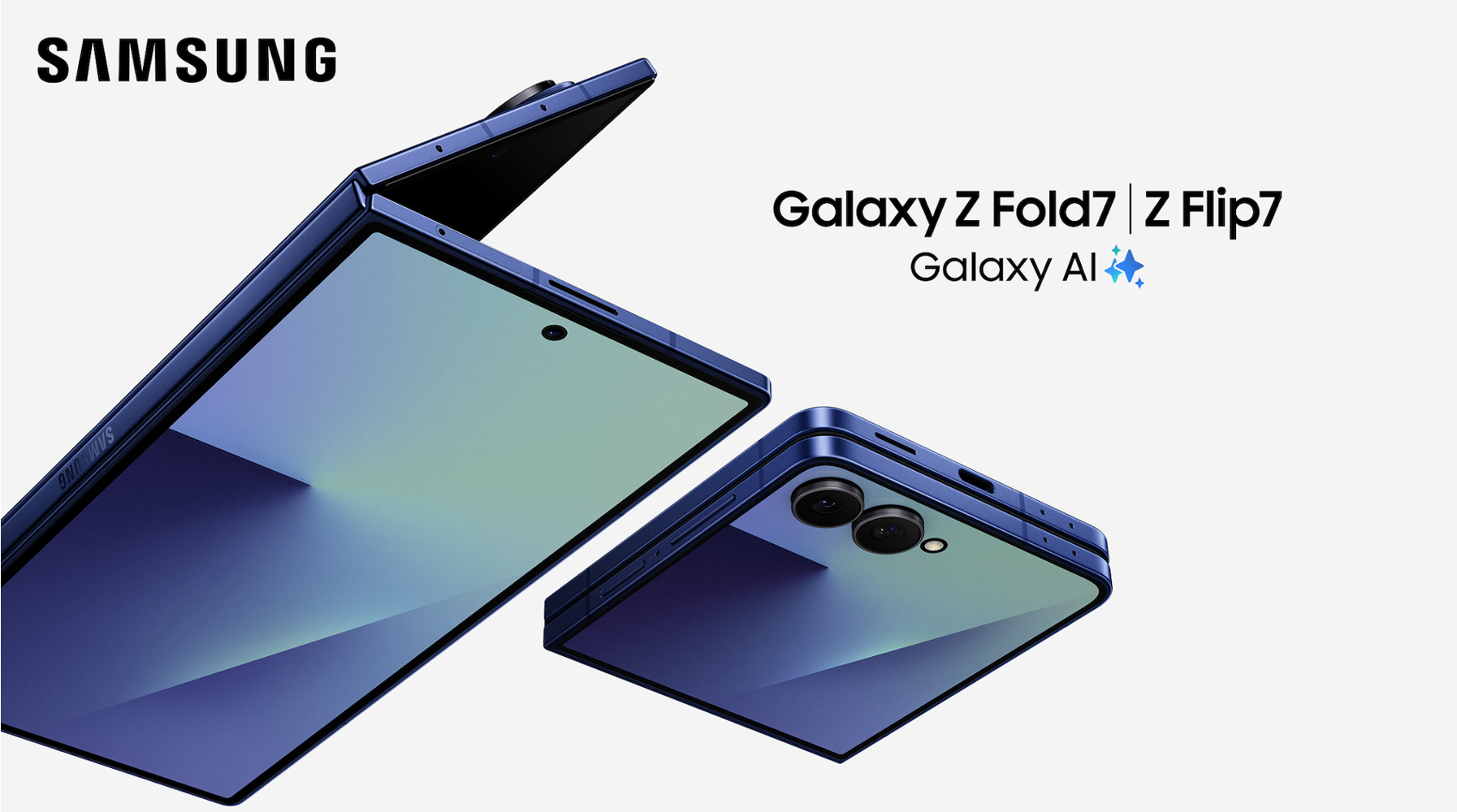 Samsung представила найтонший складний смартфон Galaxy Z Fold7