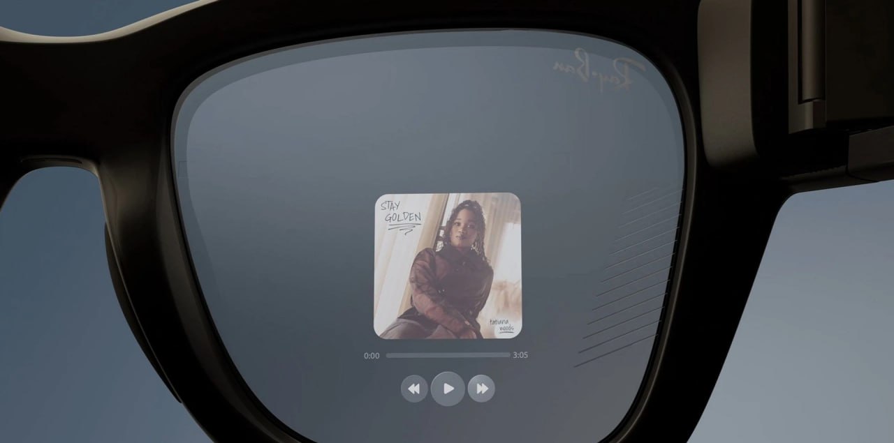 Meta представила розумні окуляри Ray-Ban з вбудованим у лінзу екраном