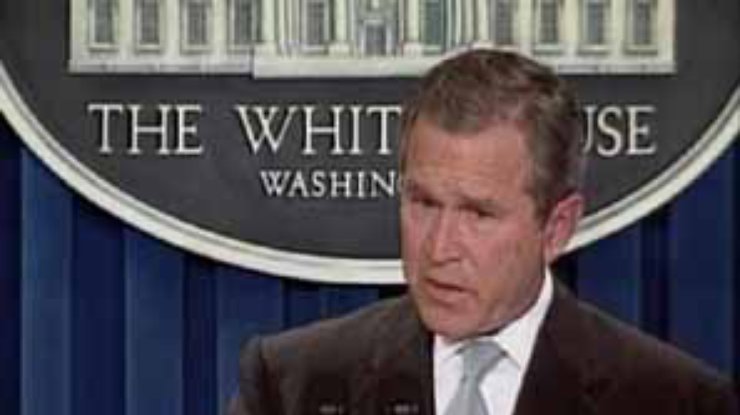 Буш выступил с обращением к нации