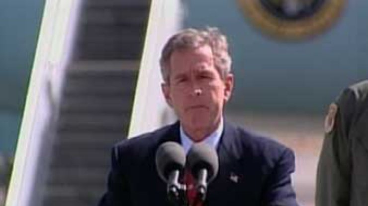 Буш призвал "колеблющихся" поддержать антитеррористическую кампанию