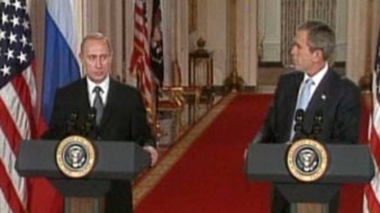 Борьба с терроризмом - главная тема переговоров Буша и Путина