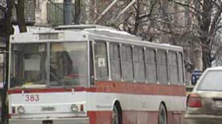Трудовой подвиг крымских троллейбусов