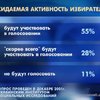 11% украинцев на выборы не придут