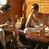 Новый год можно встретить и... в бане