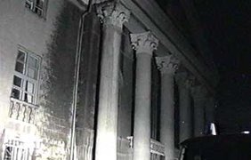 Пожар в Запорожье