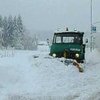 Снегопады в Украине продолжаются