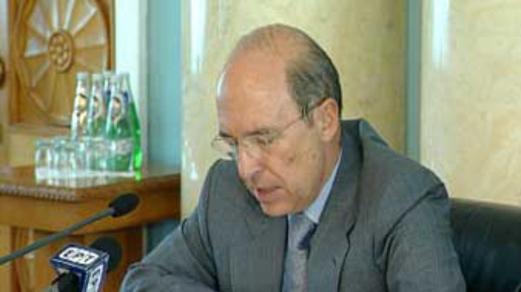 Литвин пообещал Симитису изучить опыт вступления Греции в ЕС
