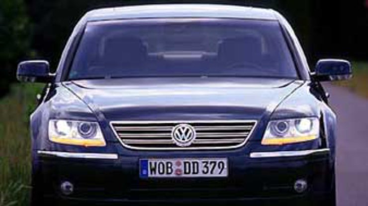 Новый  Volkswagen "Phaeton" - первый VW представительского класса