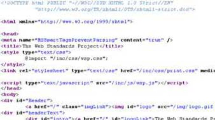 Опубликован проект новой версии ХHTML