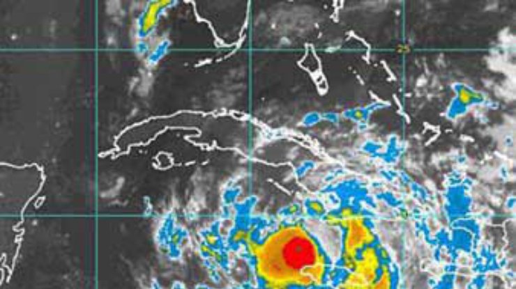 Тропический шторм "Лили" достиг побережья Кубы
